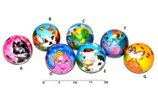 Obrázek z Míček zvířátko 9cm, 12druhů 